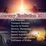 Mercury Exalted 2018 – Powerful Mercury Talismans