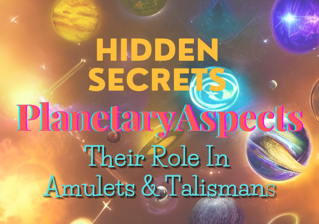 Hidden Secrets - Planetary Aspects And Their Role In Amulets & Talismans